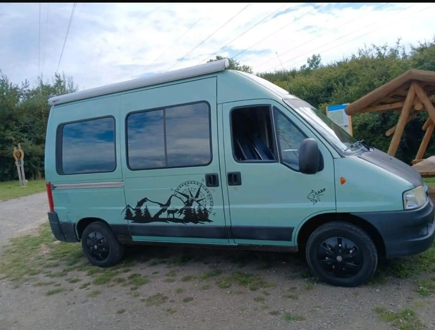 Fiat Ducato Wohnmobil, BJ. 2005, 2.8 L TDI, 131 PS Grün - 1