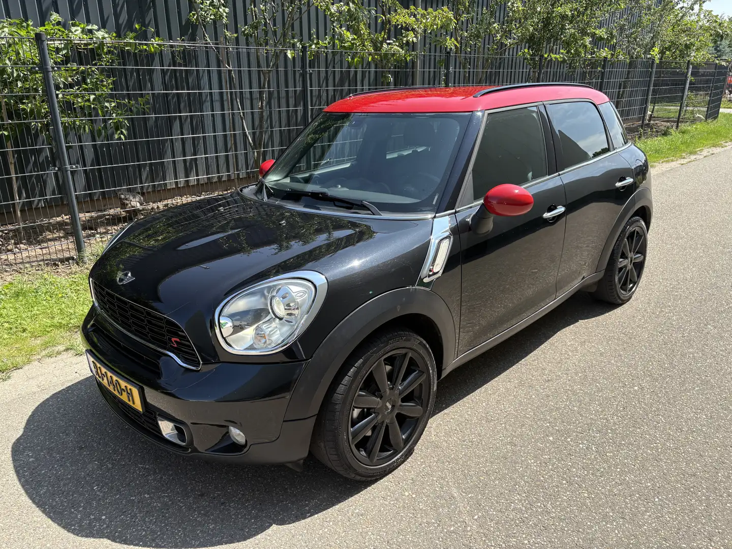 MINI Cooper S Countryman Mini 1.6 ALL4 Chili / LEER / CRUISE / STOELVERWARM Noir - 2