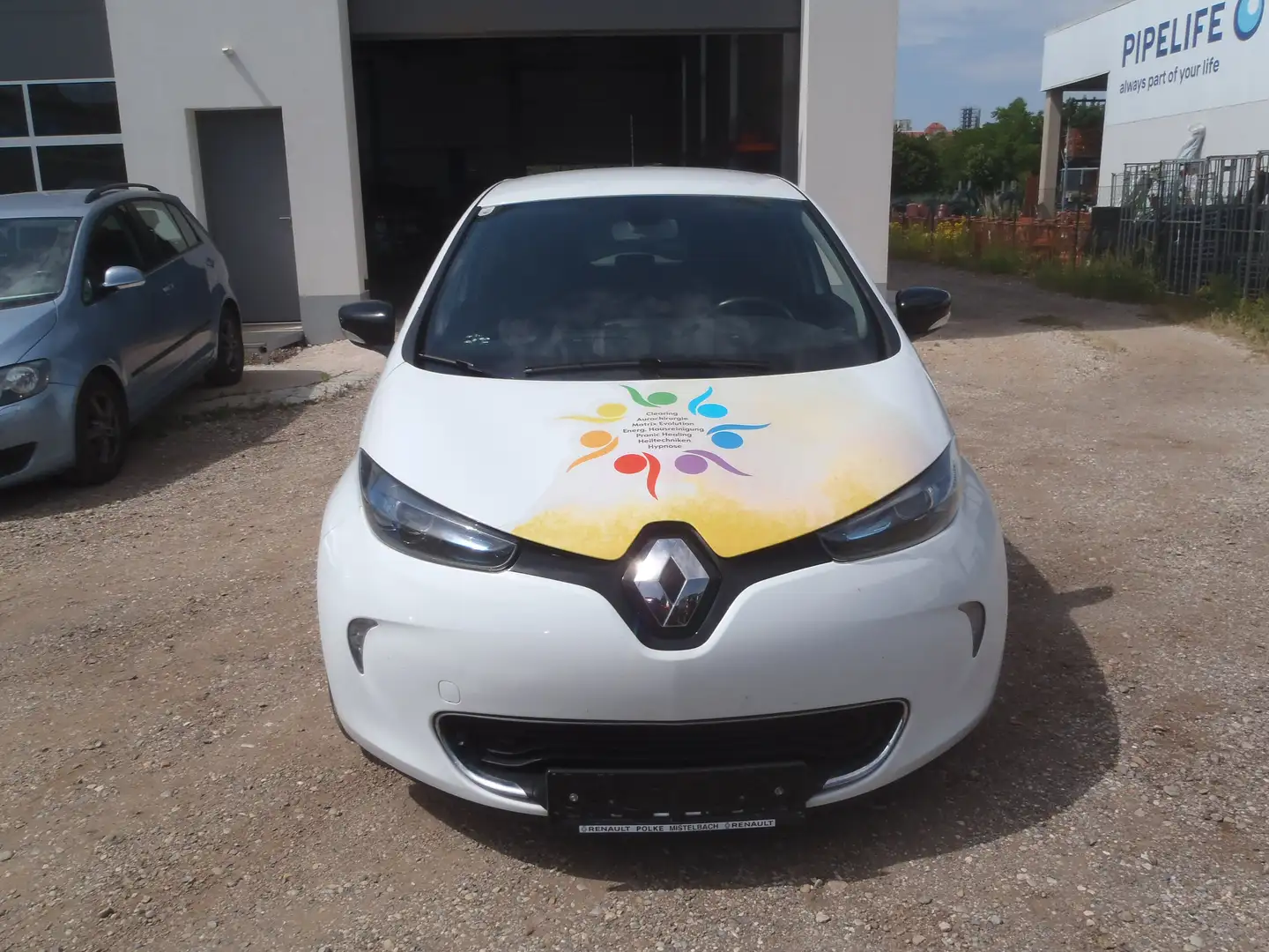 Renault ZOE Q90 41 kWh Intens mit Batterie Weiß - 1