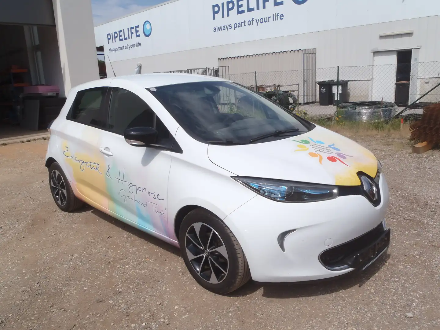 Renault ZOE Q90 41 kWh Intens mit Batterie Weiß - 2