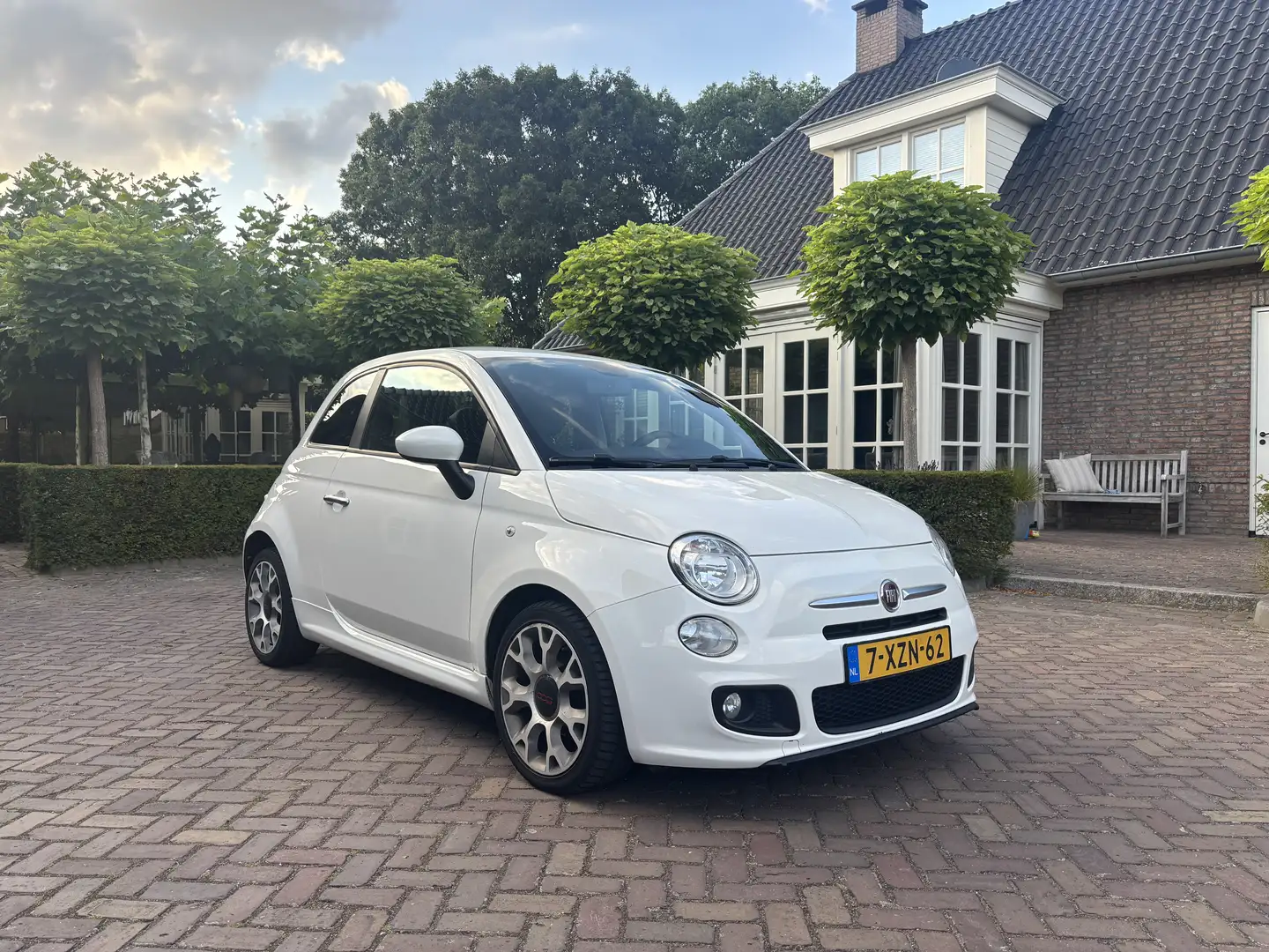 Fiat 500 0.9 TwinAir Turbo 500S (SPORT) Wit - 1