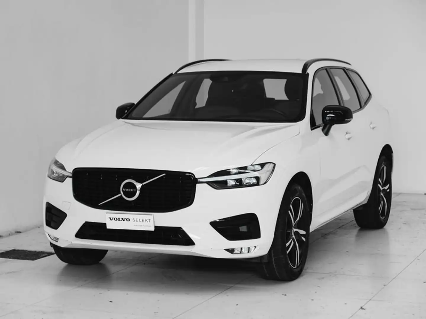 Volvo XC60 B4 (d) Geartronic R-design Blanc - 1