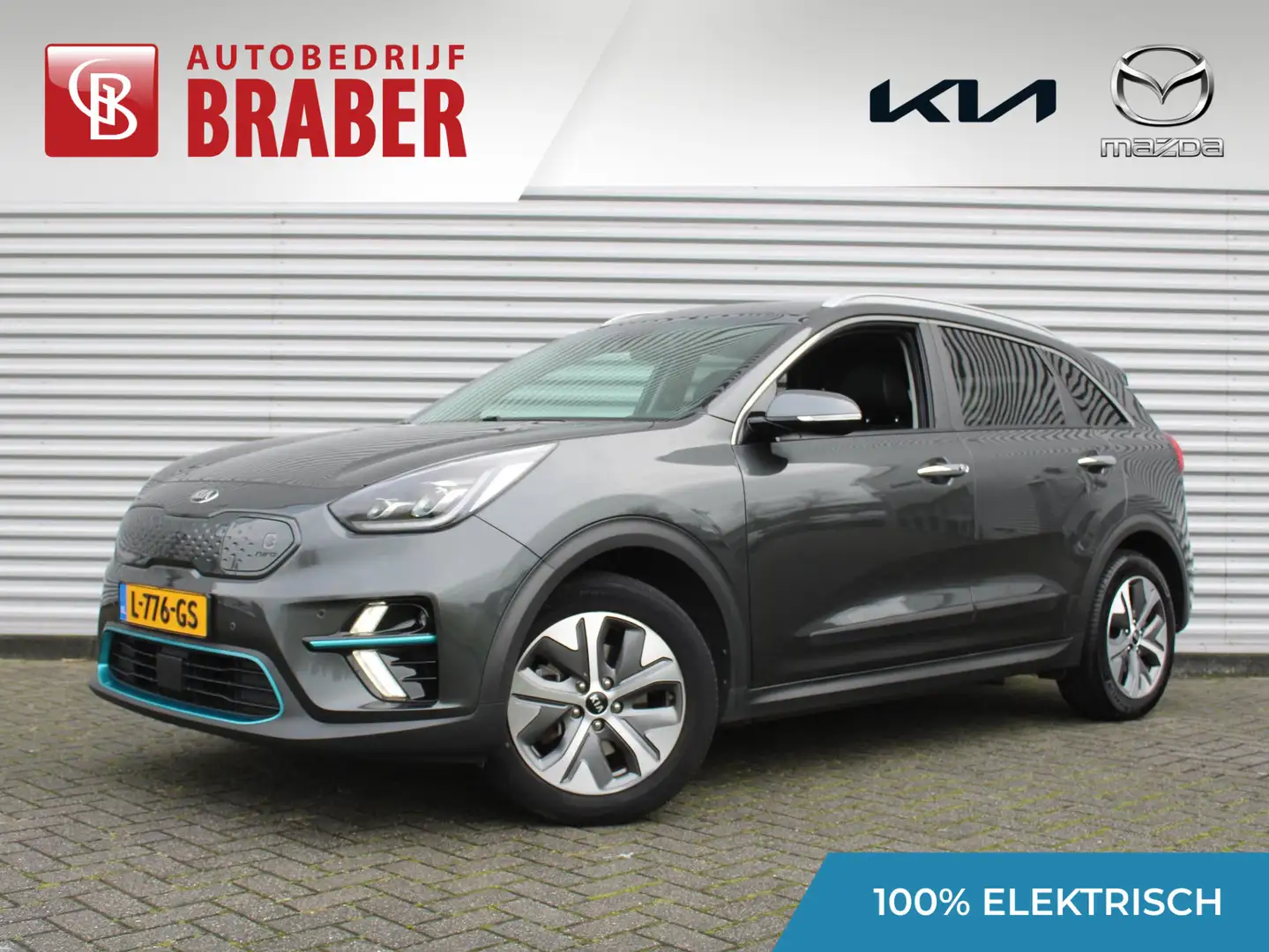Kia e-Niro DynamicPlusLine 64 kWh | Airco | Navi | Cruise | C Gris - 1
