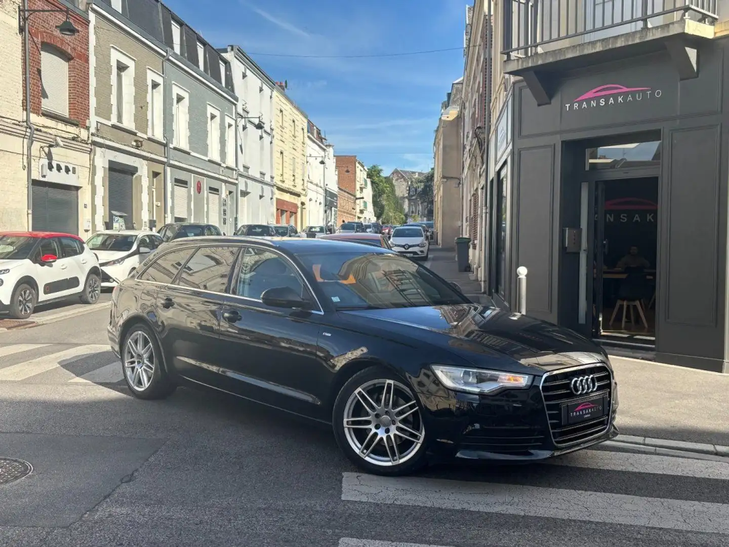 Audi A6 2.0 TDI 177ch S Line / TOIT OUVRANT / RADAR DE RECUL Noir - 1