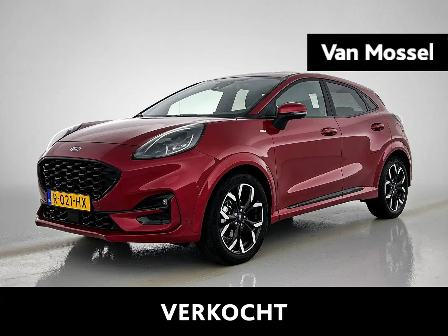 Ford Puma 1.0 EcoBoost Hybrid ST-Line X Automaat trekhaak ca Rosso - 1