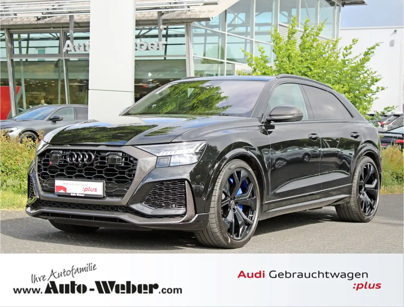 Audi RS Q8 TFSI qu KERAMIK PANO STANDHZ AHK 305km/h Negro - 1