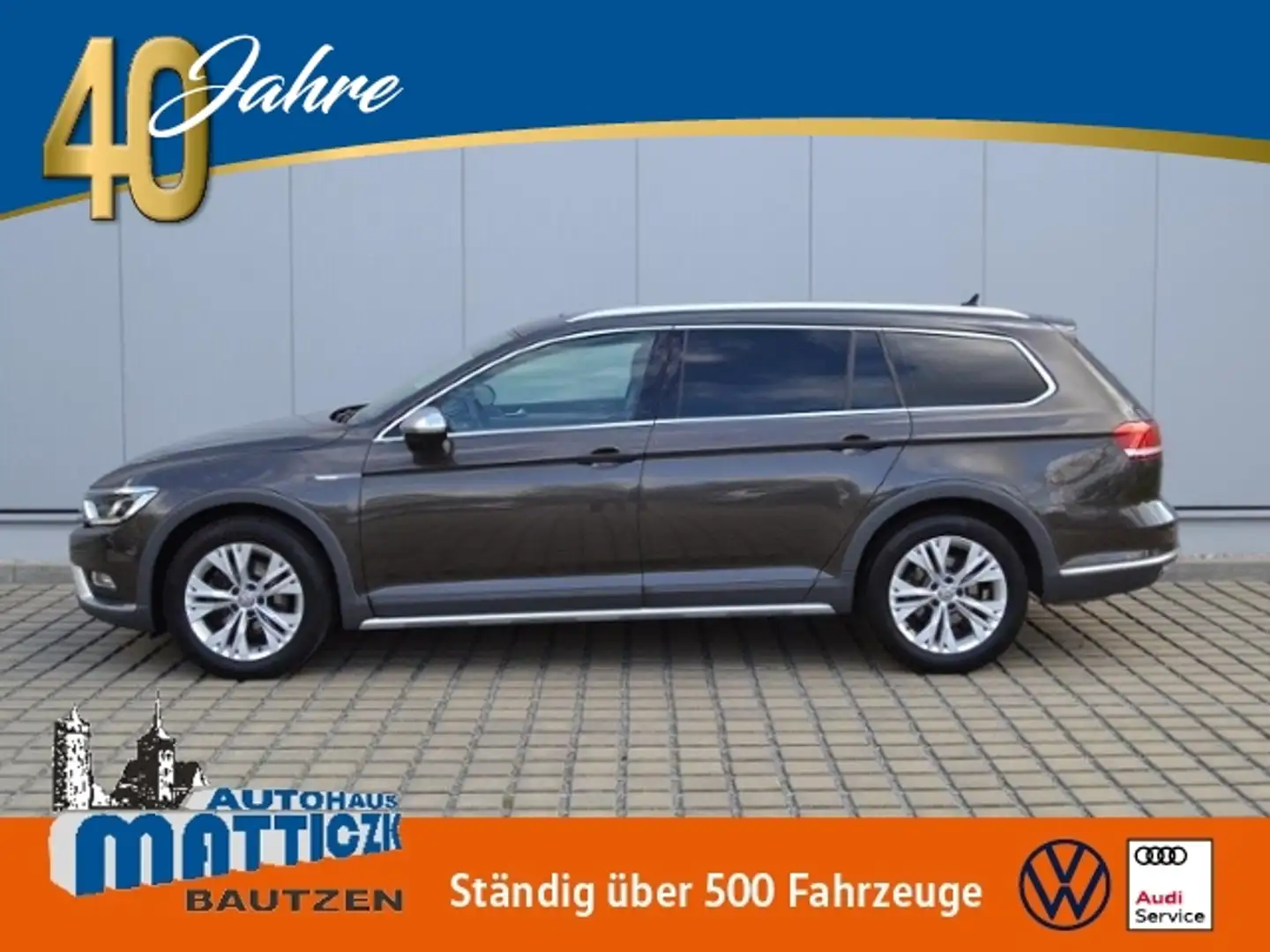 Volkswagen Passat Alltrack 2.0 TSI 220 PS 4M DSG PANORAMA/AHK/LED/DCC/NAVI+R Marrone - 1