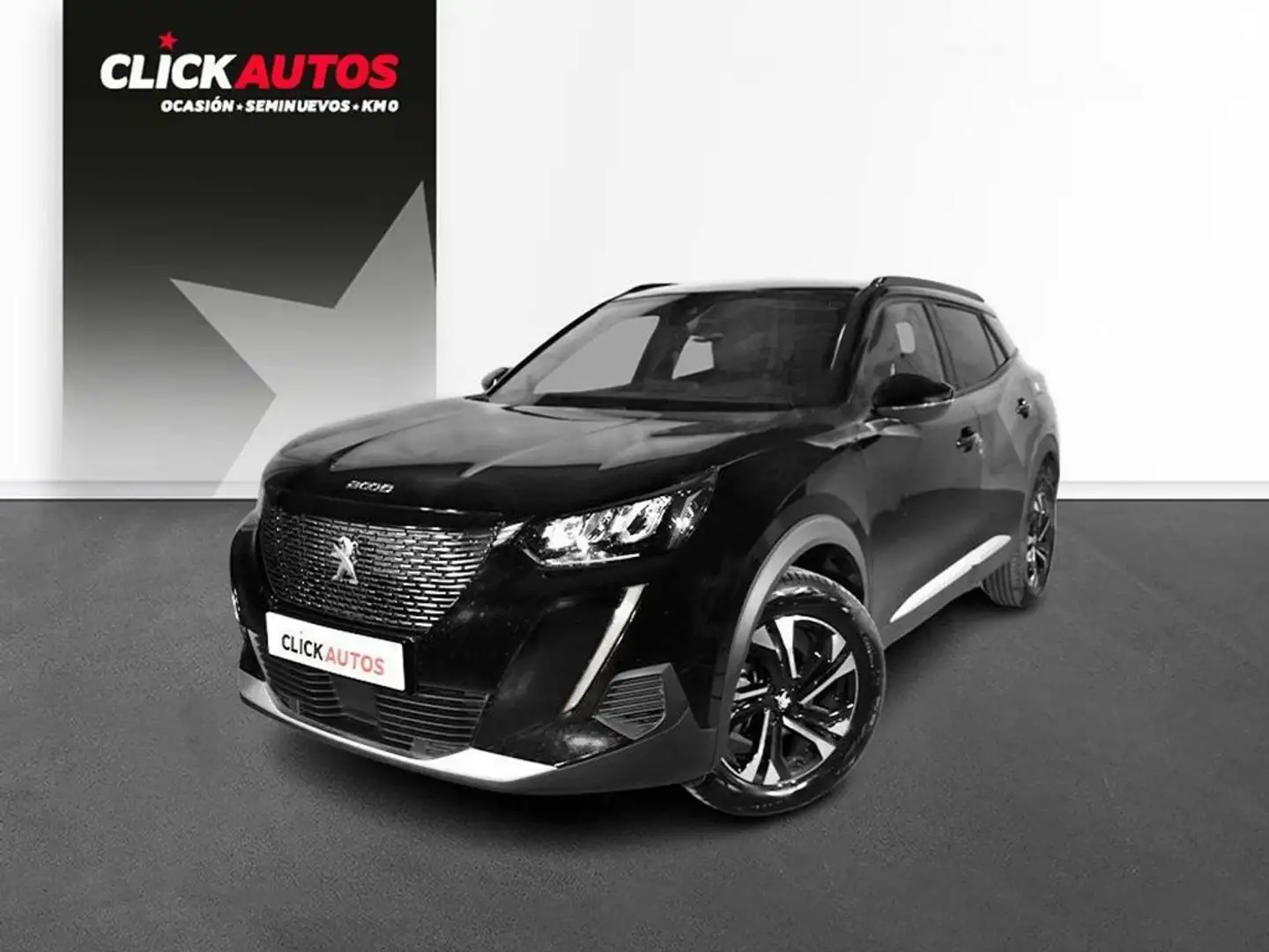 Peugeot 2008 1.2 PureTech S&S Allure Pack 100 Schwarz - 1
