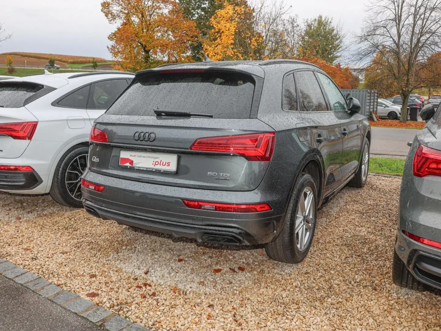 Audi Q5 S-line 50 TDI quattro ACC+LED+NAVI+PANO Gris - 2