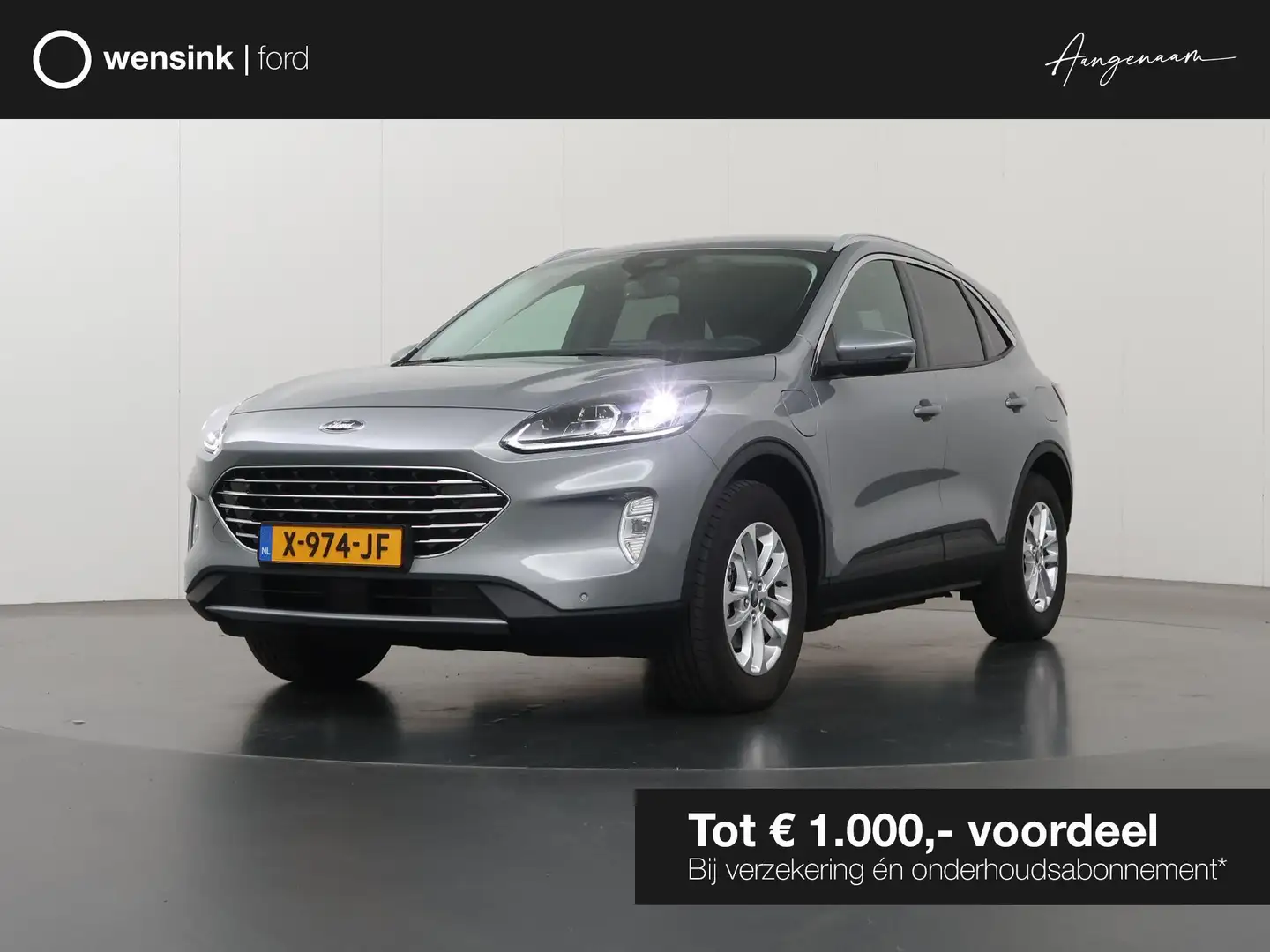 Ford Kuga 2.5 PHEV Titanium X | Winterpakket | B&O | Parkeer Grijs - 1