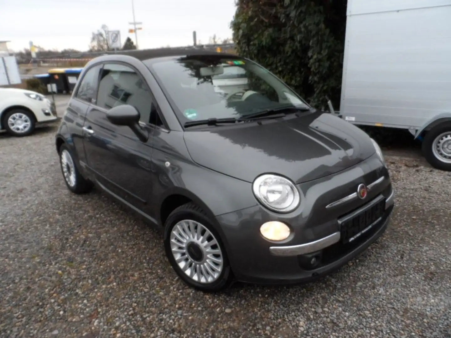 Fiat 500 Cabrio Gris - 1