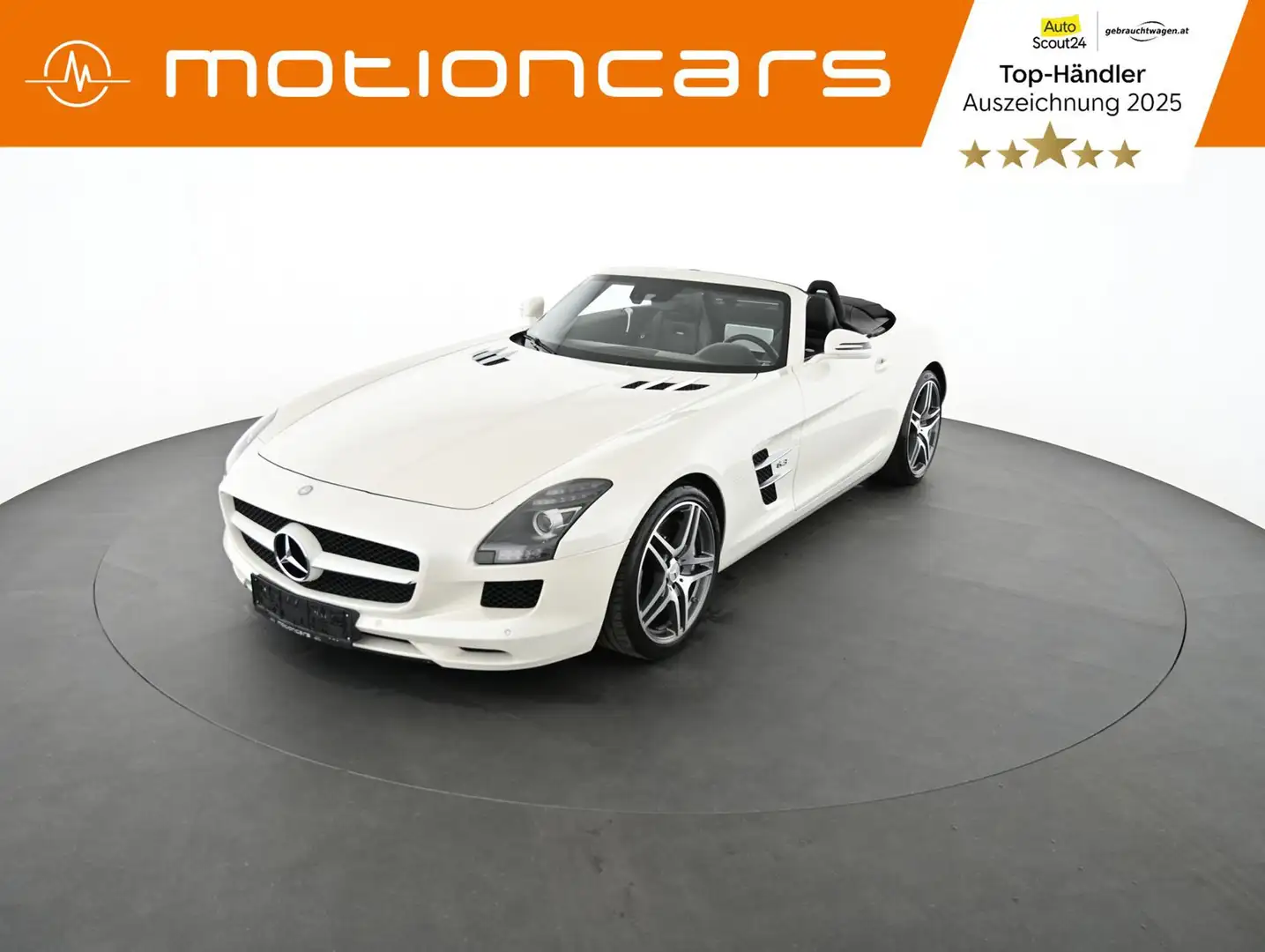 Mercedes-Benz SLS AMG Roadster Aut. Cabrio Weiß - 1