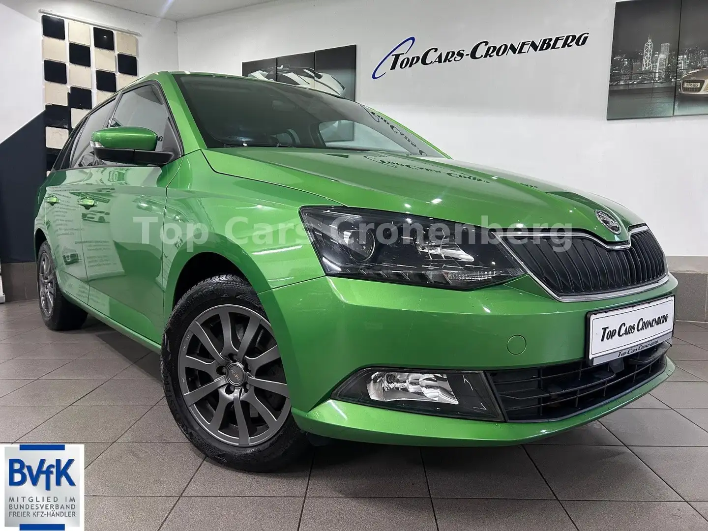 Skoda Fabia Combi Ambition*DSG*Behindertengerecht*EU6* Grün - 1