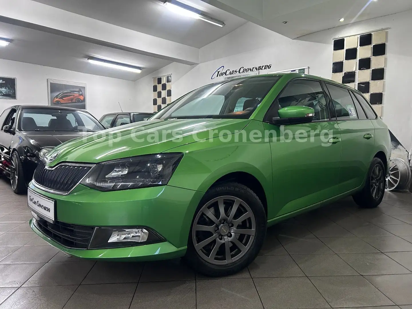 Skoda Fabia Combi Ambition*DSG*Behindertengerecht*EU6* Grün - 2