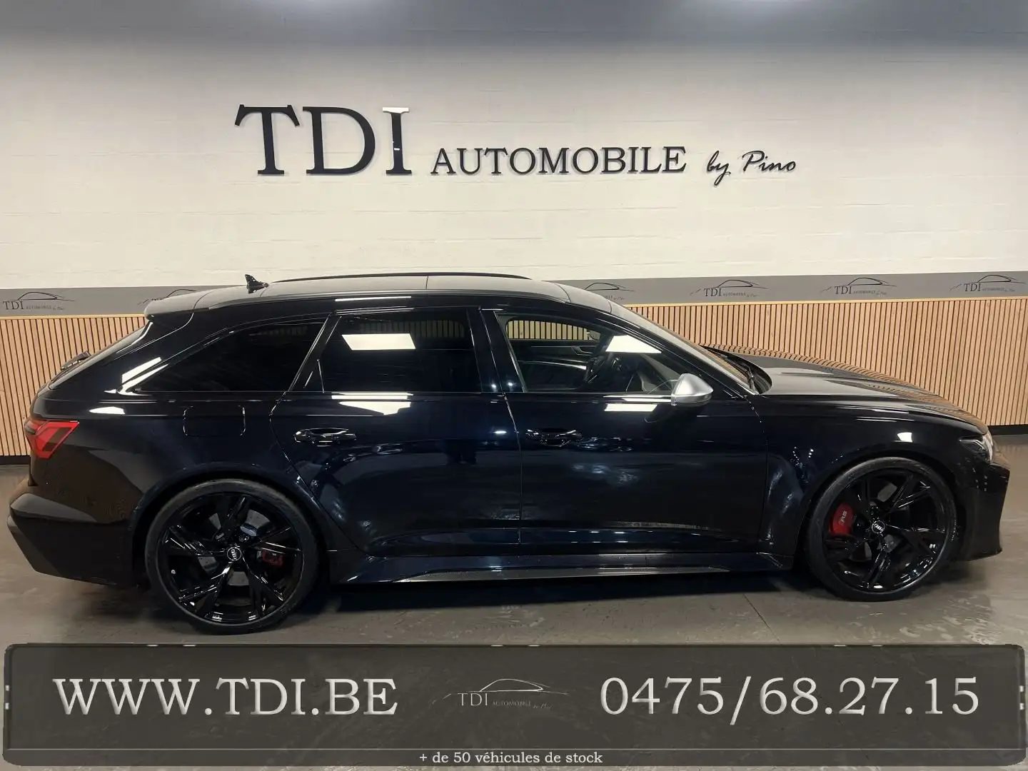 Audi RS6 RS6 Avant 4.0 V8 TFSI *Matrix*B.O*Toit Panoramique Bleu - 2