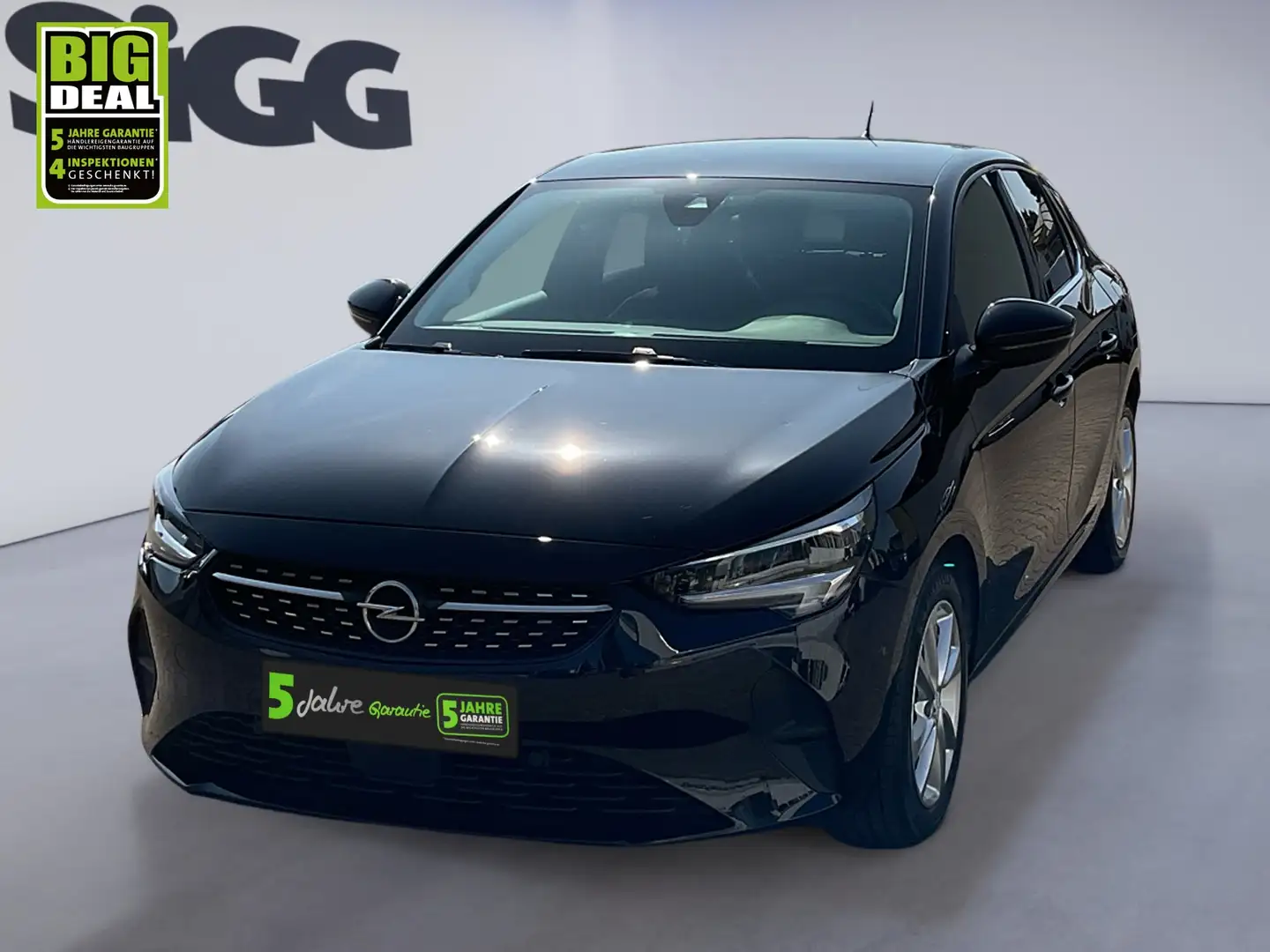 Opel Corsa F 1.2 Turbo Elegance FLA SpurH SpurW KAM Noir - 2