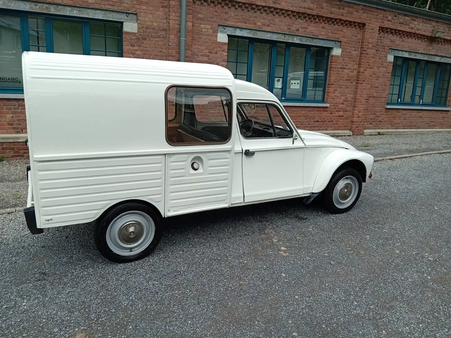 Citroen Acadiane Blanc - 2
