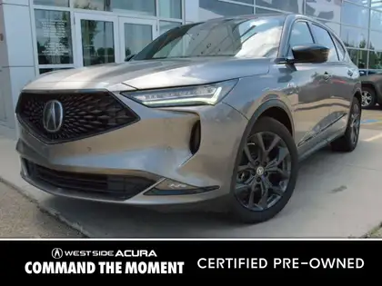 Gray 2024 Acura MDX SUV / Crossover All-Wheel Drive Automatic