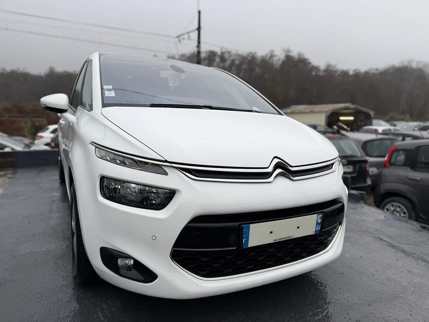 Citroen C4 Picasso BLUEHDI 120CH ATTRACTION S\u0026S Blanc - 1