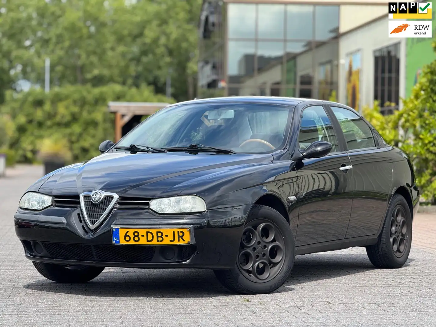 Alfa Romeo 156 1.8-16V T.Spark | Airco | Sportstoelen | Elektrisc Czarny - 1