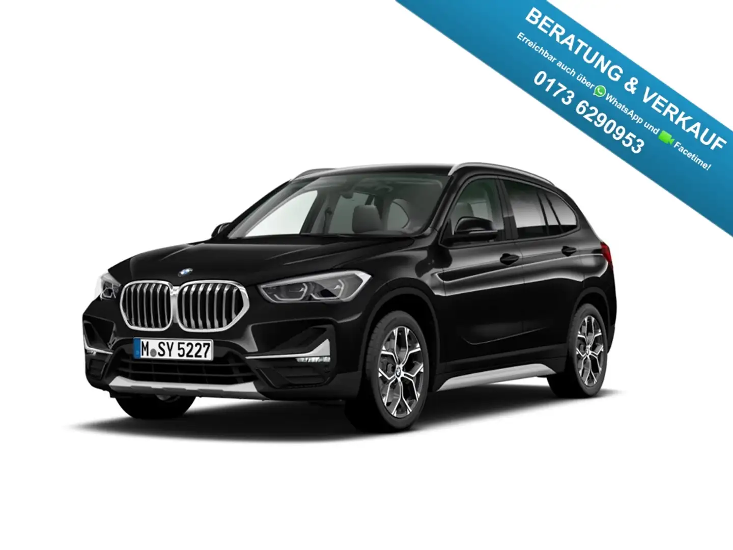 BMW X1 SDRIVE20D A Navi Soundsystem LED El. Heckklappe Me Schwarz - 1