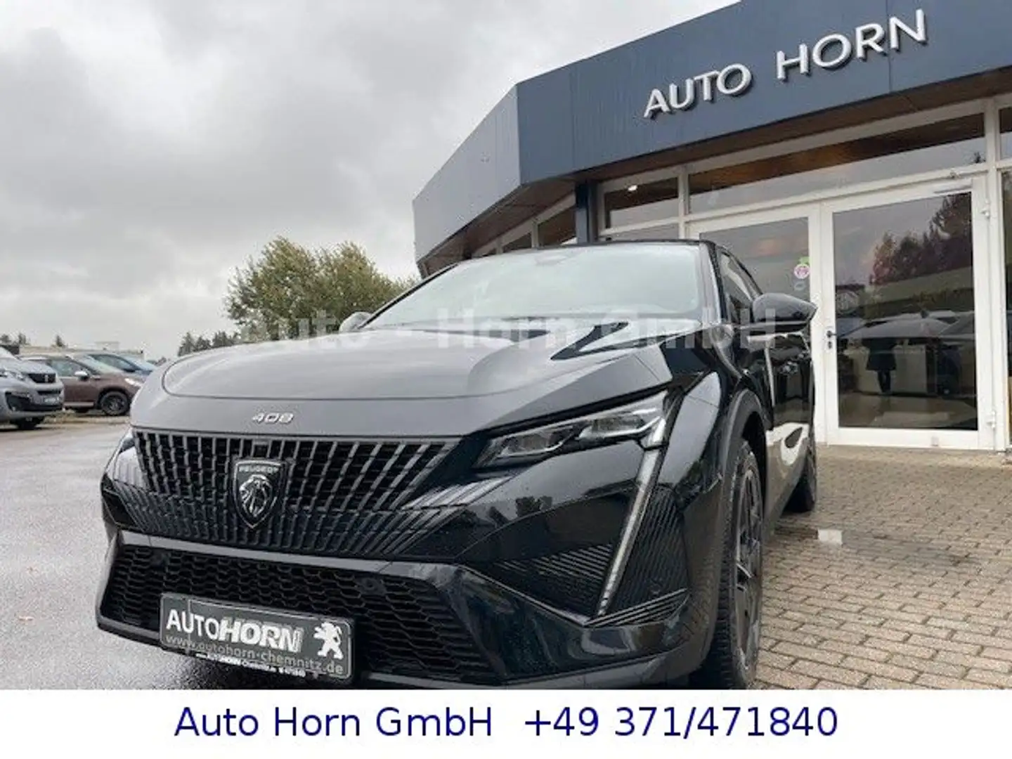 Peugeot 408 GT PureTech 130 EAT 8 Noir - 1
