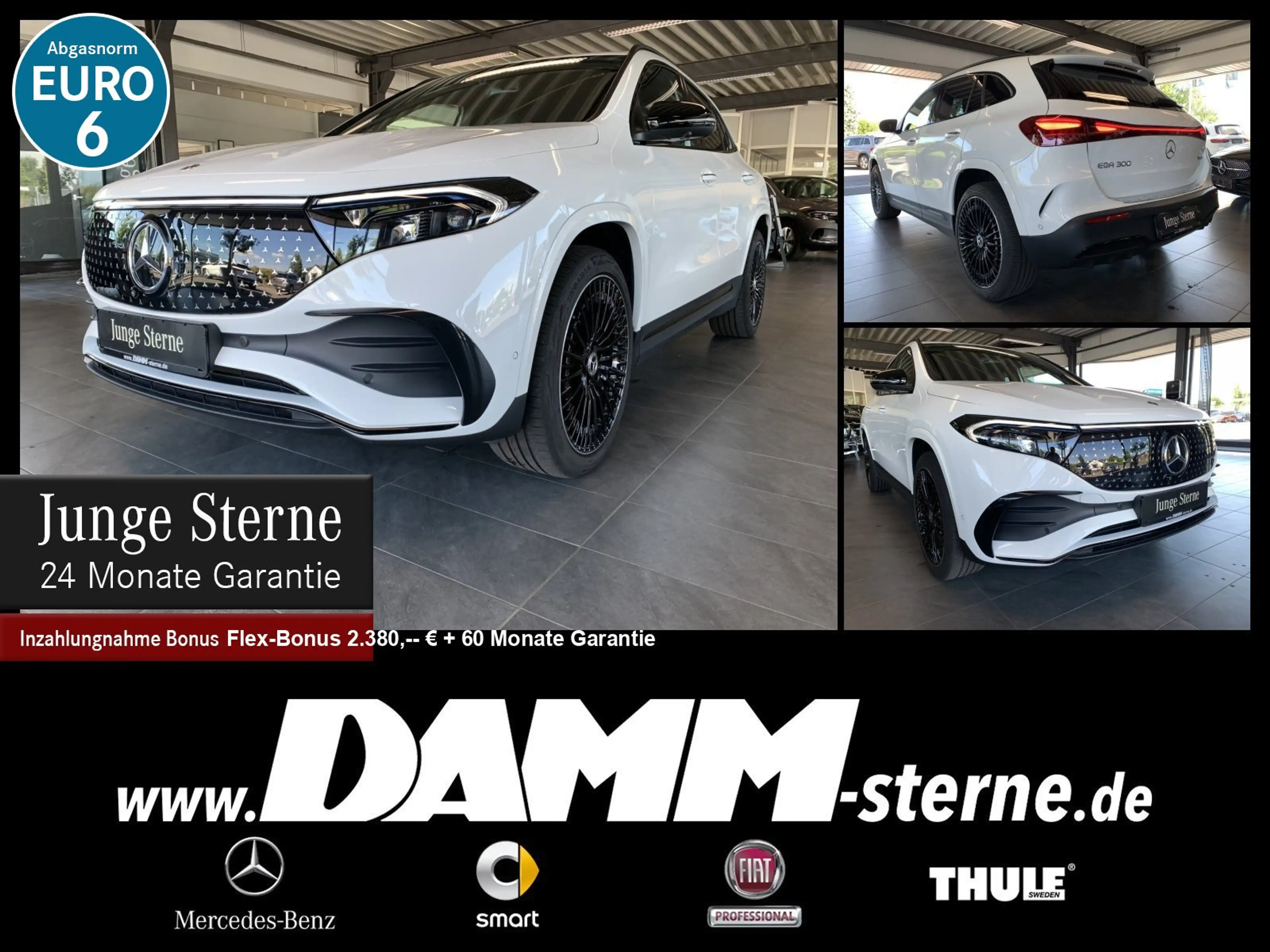 Mercedes-Benz EQA 300 EQA 300 4M AMG Premium/FAP/AHK/HUD/60 M GA +Flex