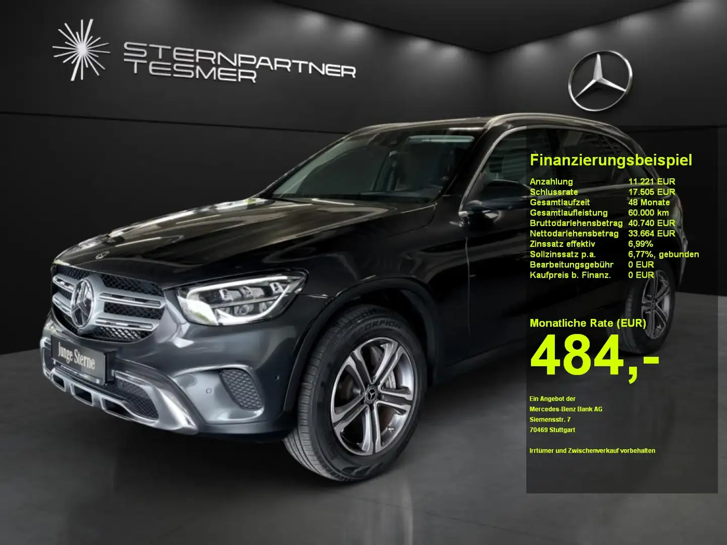 Mercedes-Benz GLC 300 e 4M +MBUX+KAMERA+AHK+360°+HuD+SHZ+AUT Grau - 1