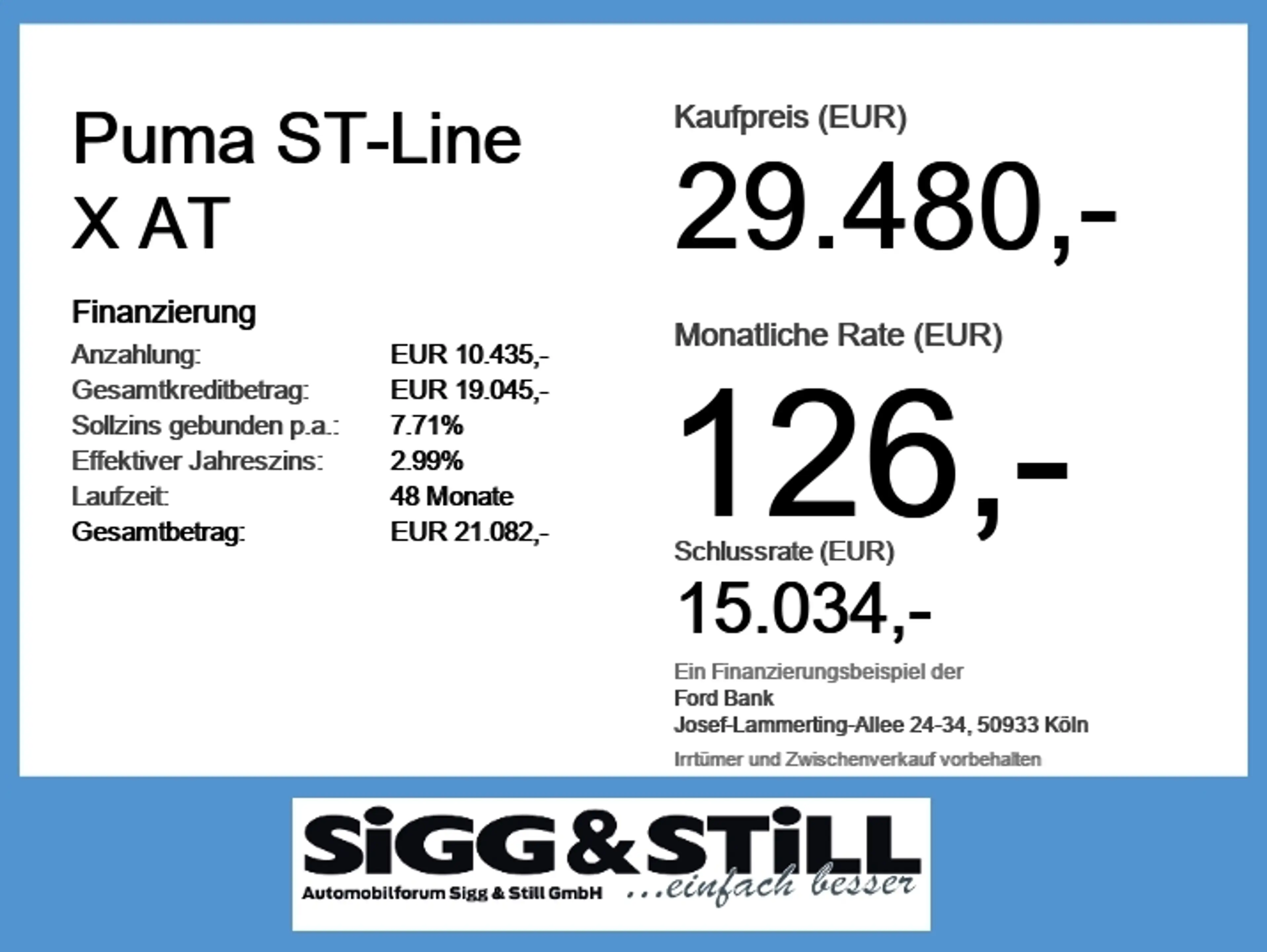 Ford Puma ST-Line X AT NAV*iACC*360°*SHZ*LED*BLIS*LM19 — photo 6
