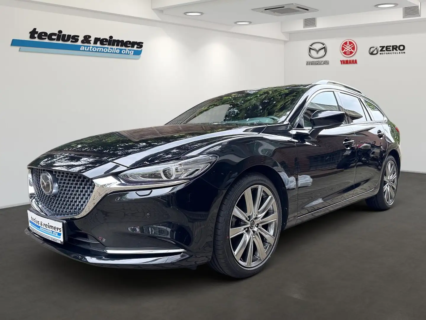 Mazda 6 Kombi SKYACTIV-G 194 AT Takumi Schiebedach Schwarz - 1