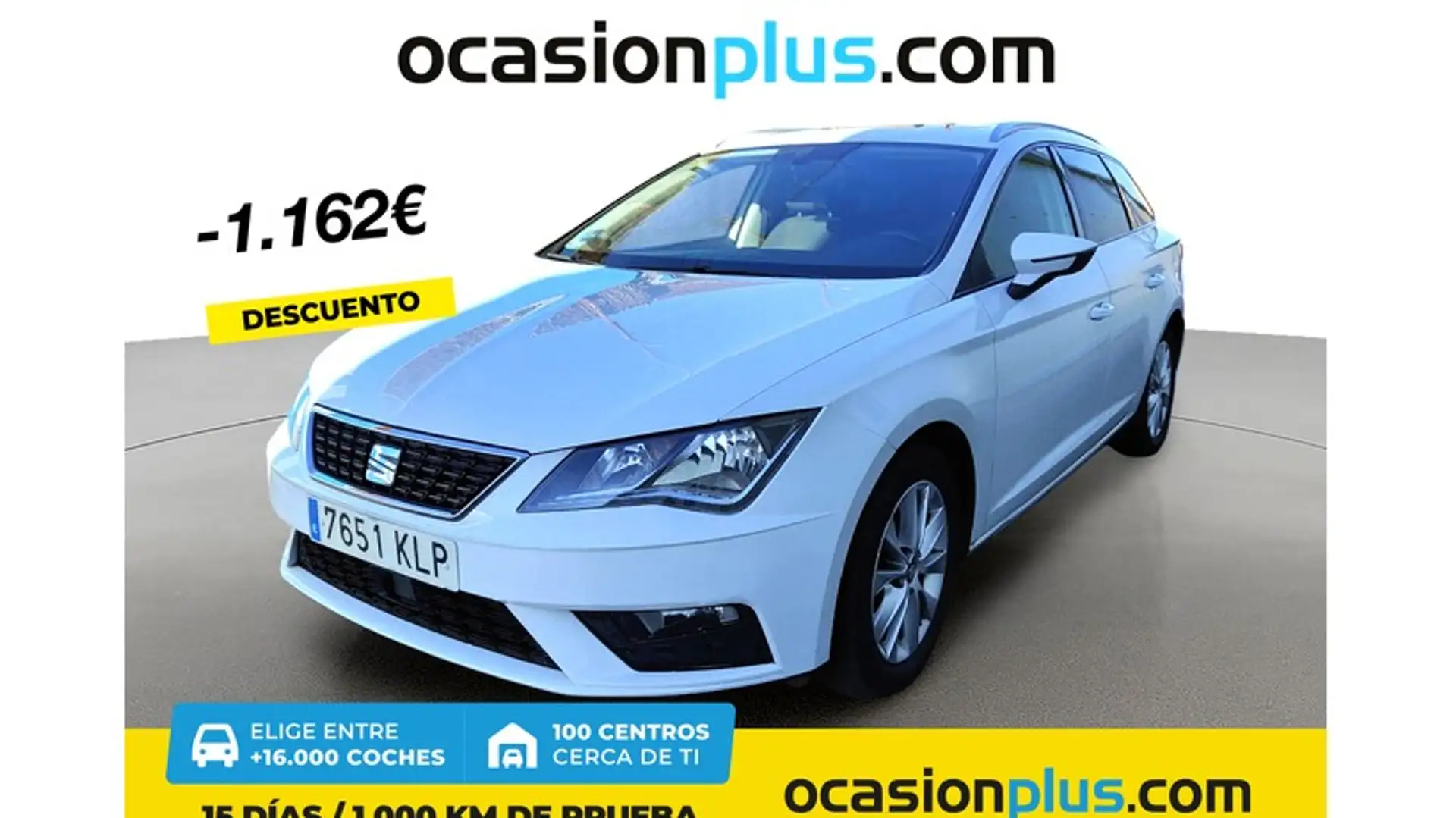 SEAT Leon ST 1.4 TGI GNC S&S Style 110 Blanco - 1