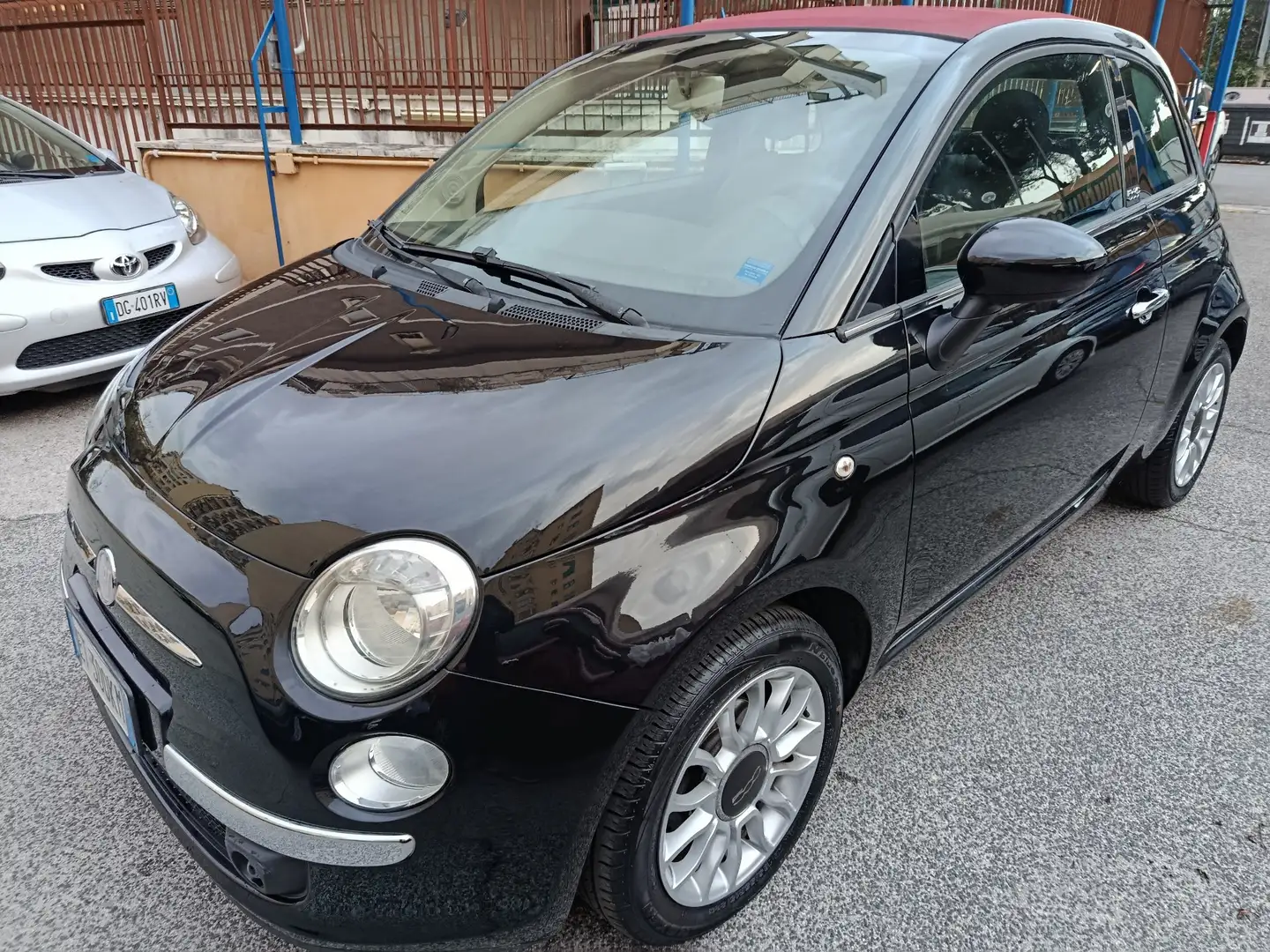 Fiat 500C 500C III 1.2 Lounge 69cv Nero - 1