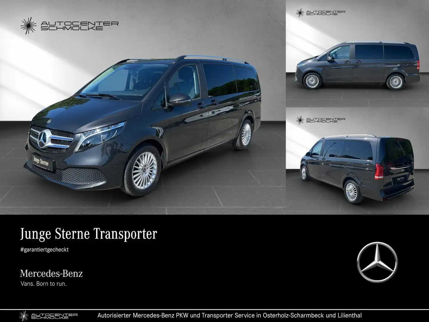 Mercedes-Benz V 220 V 220 d EDITION L*NAVI*LED*AHK*TISCH*-PAKET  Navi Grau - 1