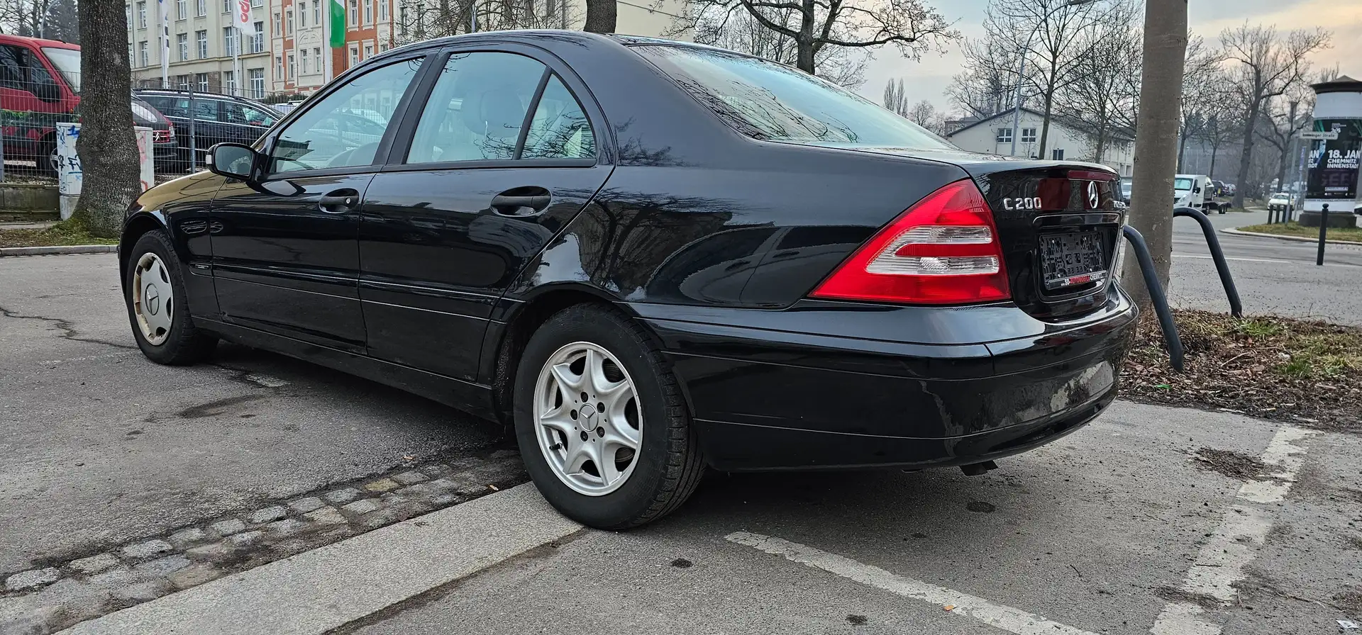 Mercedes-Benz C 200 Kompressor Classic*Klima*Euro4*2 te Hand* Nero - 2