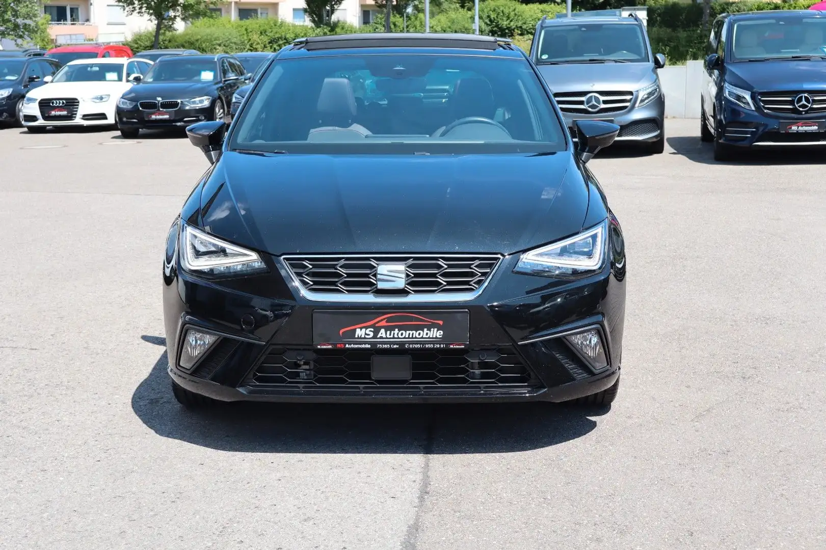 SEAT Ibiza 1.5 TSI FR DSG Beats_Pano_DCC_DAB_Keyless Schwarz - 2