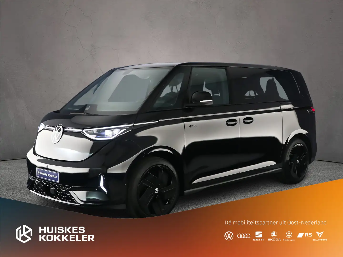 Volkswagen ID. Buzz Elektromotor 79 kWh 340pk GTX Černá - 1