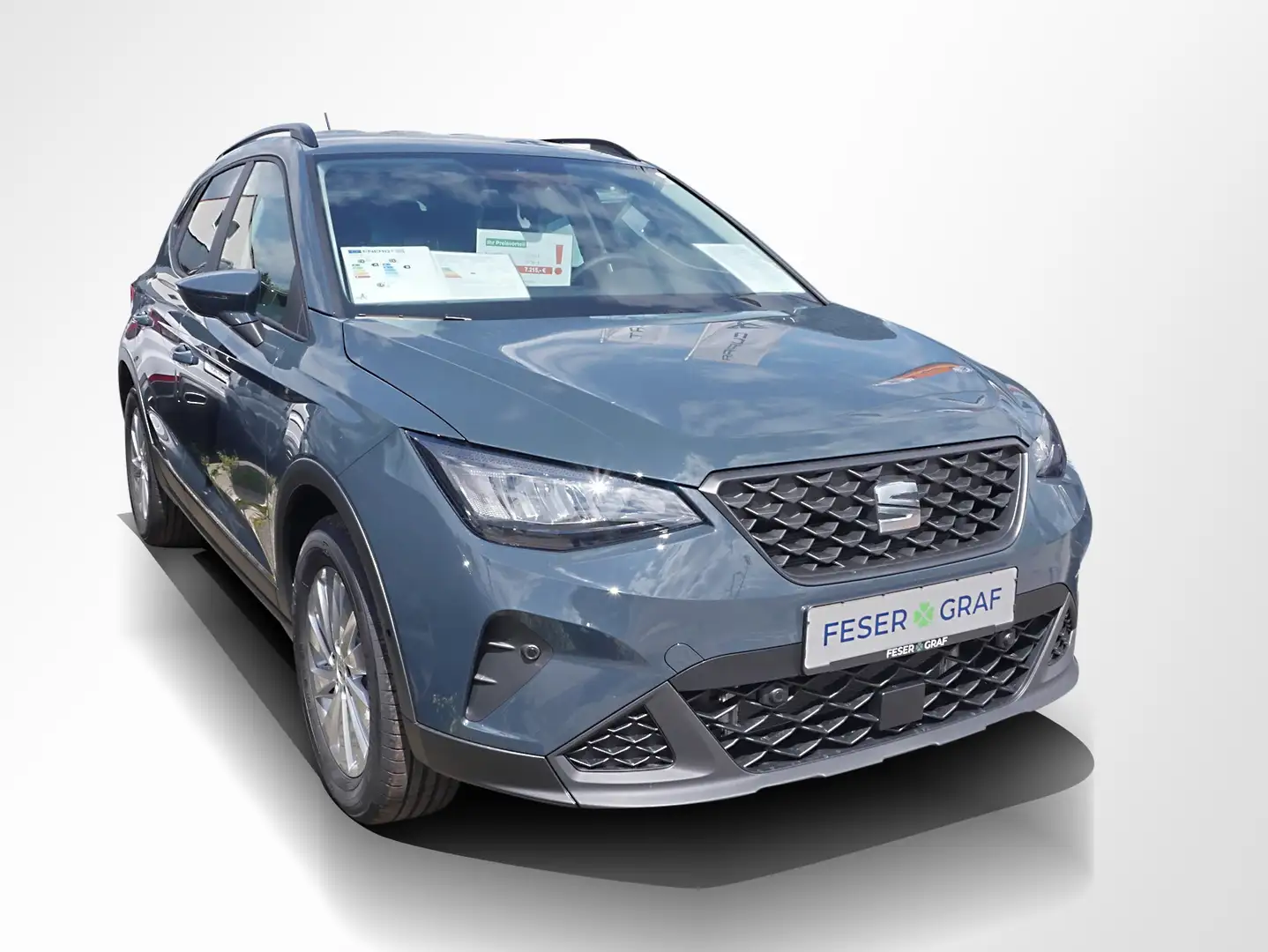SEAT Arona 1.0 TSI Road Edition DSG Navi RüKa Sitzh. Bleu - 2