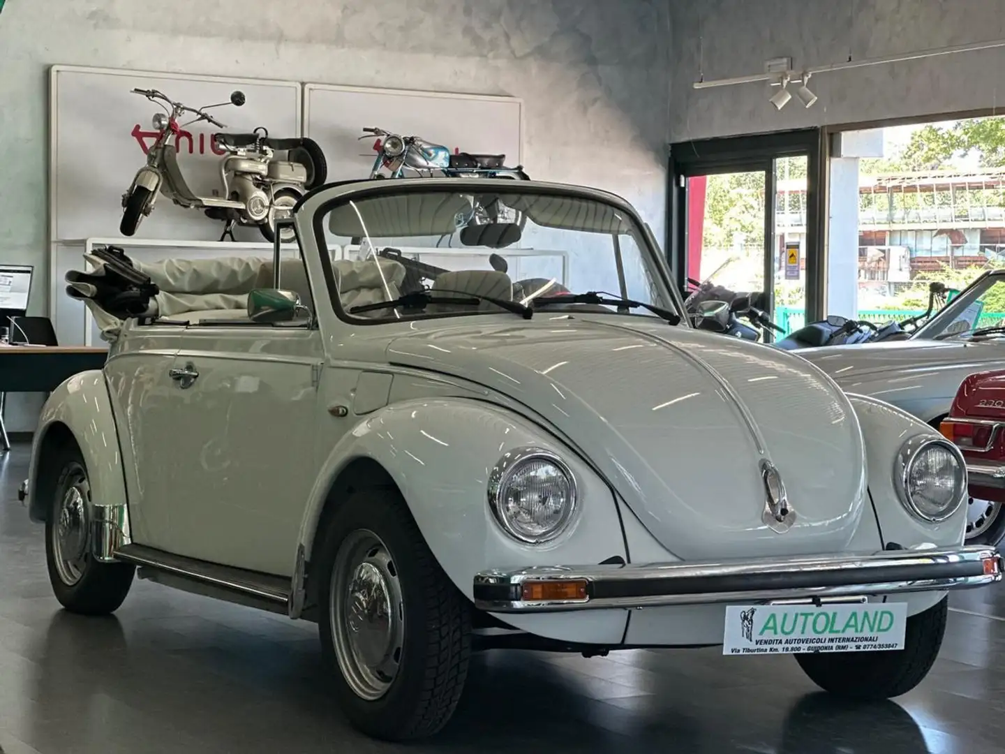 Volkswagen Maggiolino Cabrio*Completamente restaurata Blanc - 2