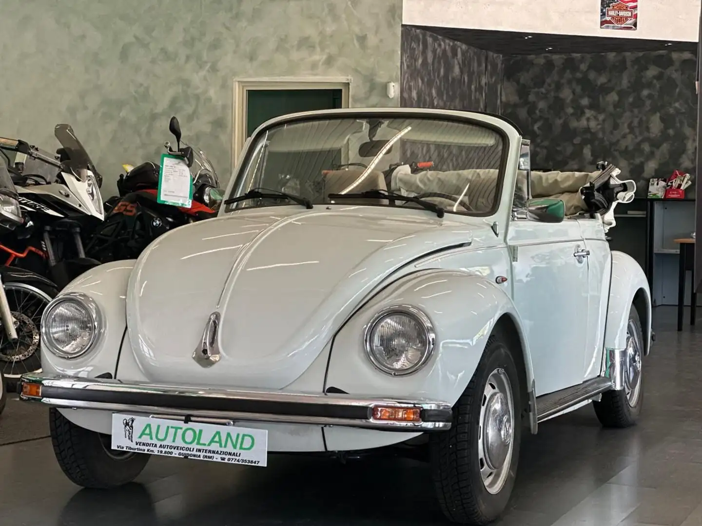 Volkswagen Maggiolino Cabrio*Completamente restaurata Blanc - 1