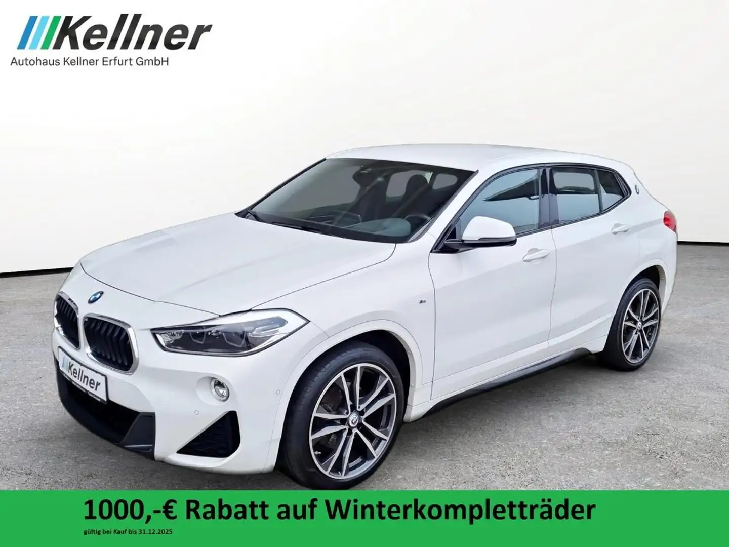 BMW X2 xDr. 18d M-Sport Head-Up+Harman&Kardon+R-Kam Weiß - 1