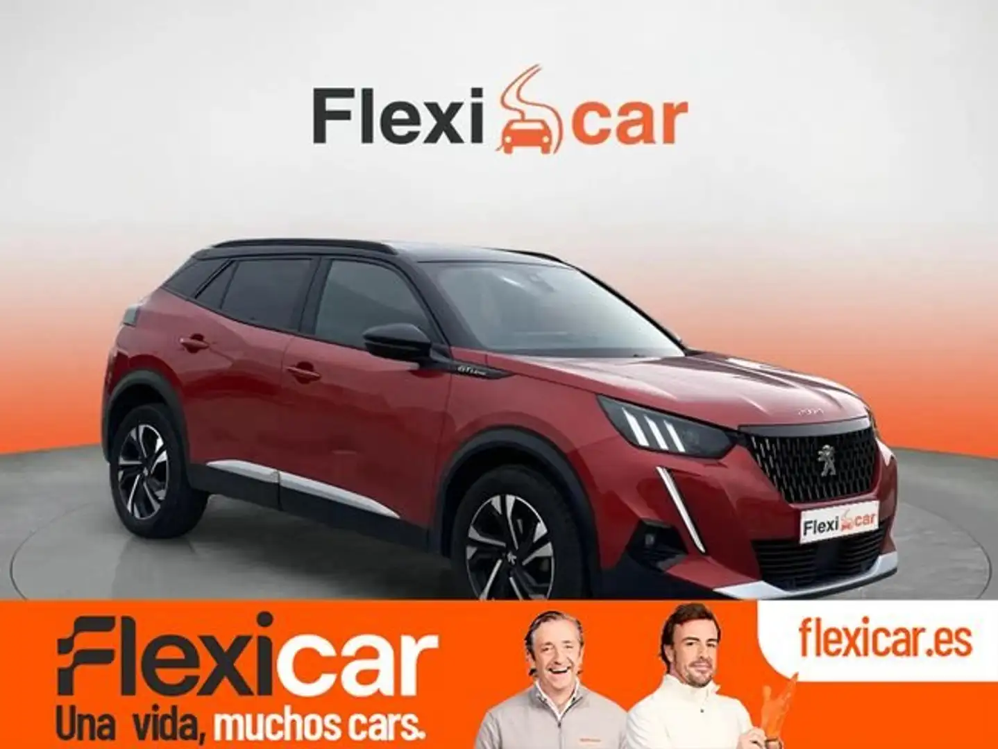 Peugeot 2008 1.2 PureTech S&S GT Line 130 Rouge - 1