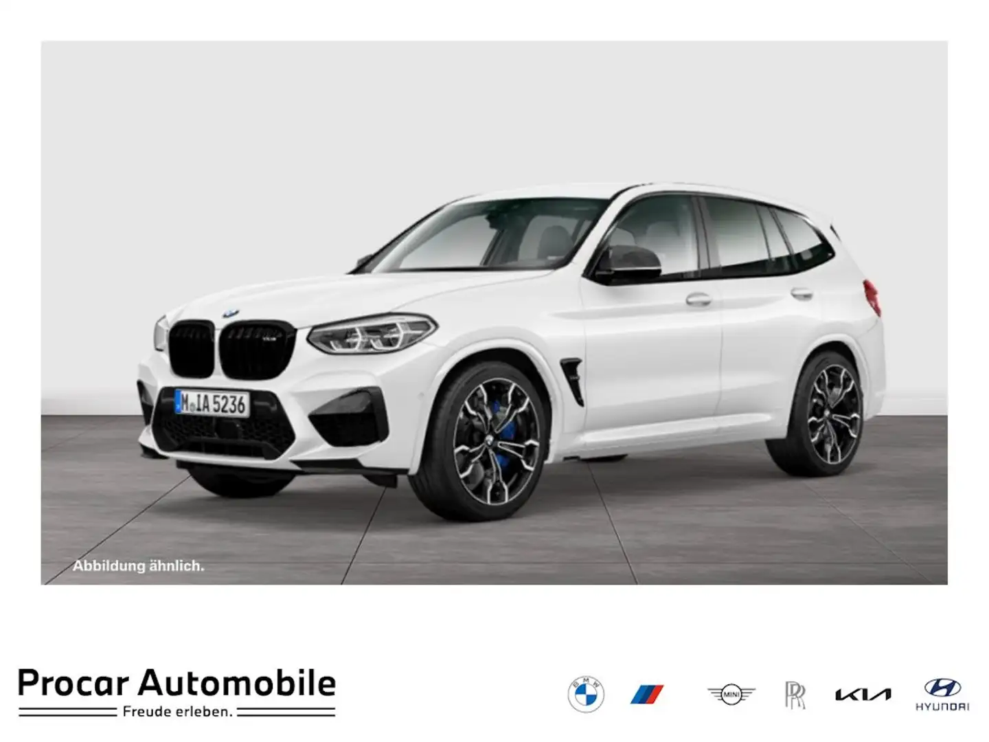BMW X3 M COMPETITION+H/K+HuD+DA PLUS+PA Blanc - 1