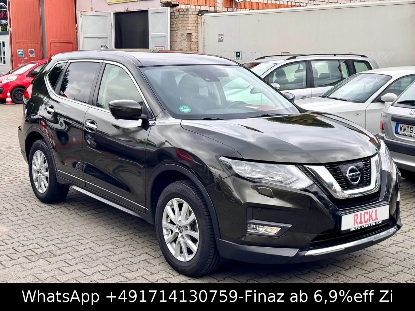 Nissan X-Trail Acenta-1.H-NAVI-KAM-TEM-SHZG-LED-AHK-360 Verde - 2