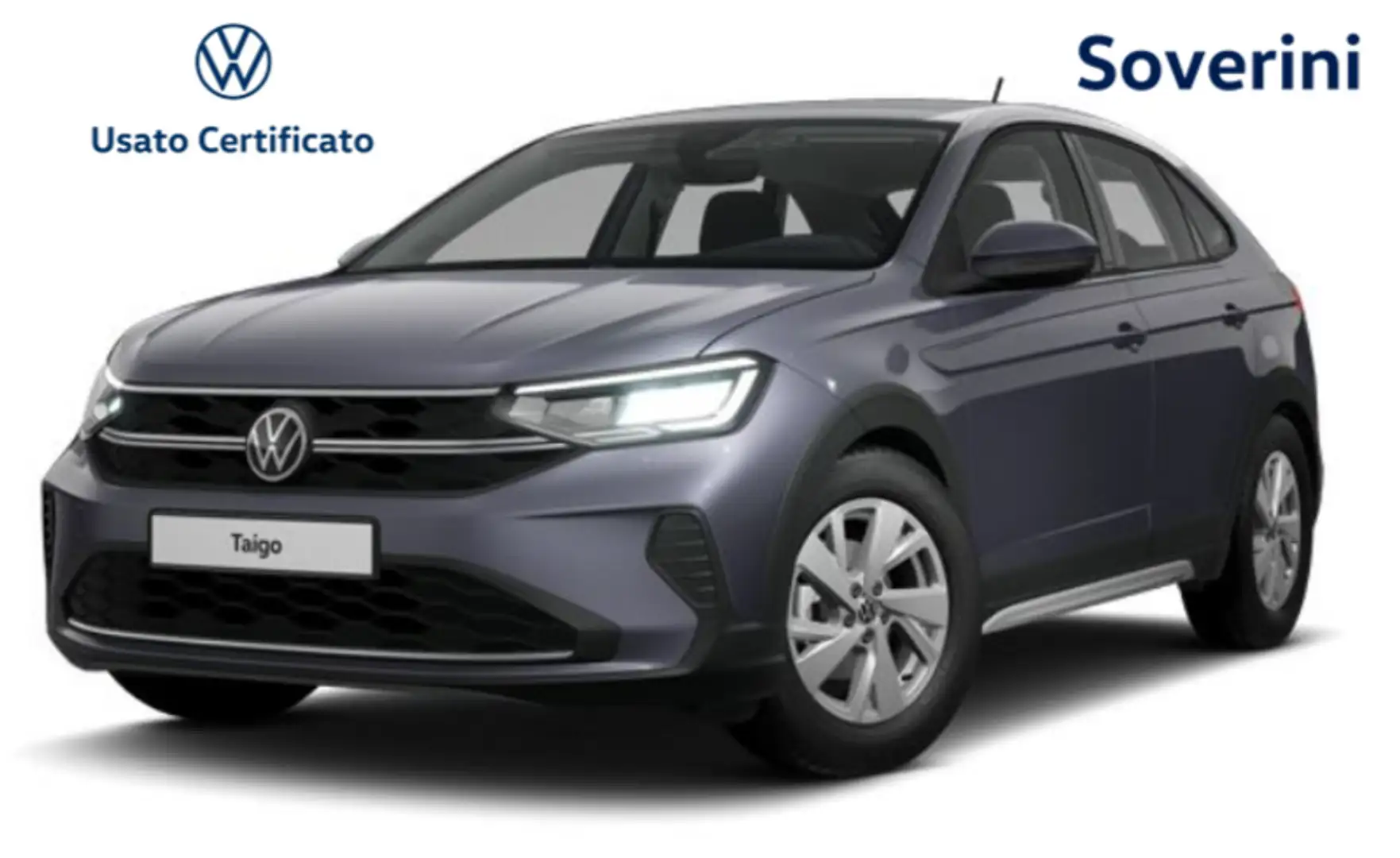 Volkswagen Taigo 1.0 TSI 110 CV DSG Life Grigio - 1