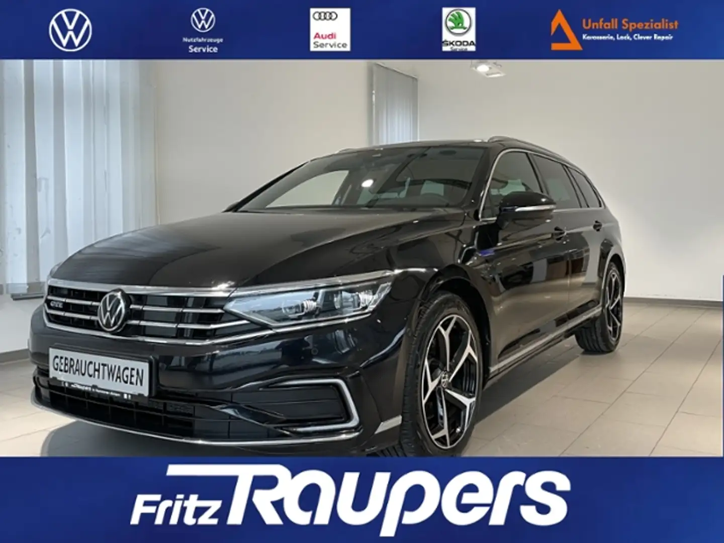 Volkswagen Passat Variant 1.4 GTE DSG AHK+NAVI+PANO Noir - 1