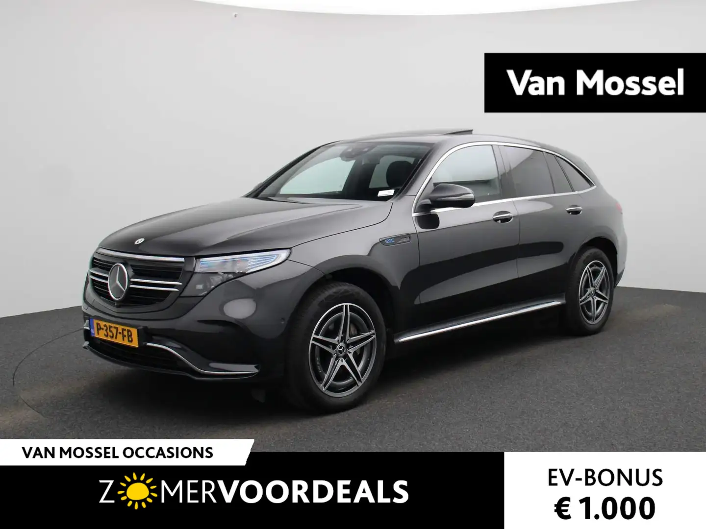 Mercedes-Benz EQC 400 4MATIC Business Solution AMG 80 kWh | 96 SOH |  SC Gris - 1