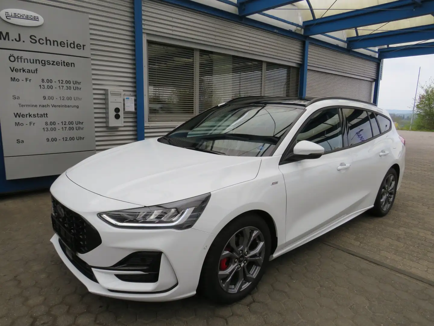 Ford Focus ST-Line X Panoramadach LED ACC RFK LED el. Heckkla Blanco - 1
