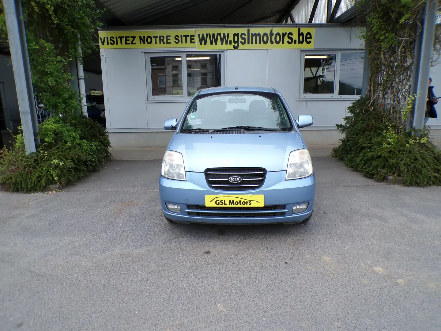 Kia Picanto 1.0i 60cv MP3 bleu09/07 2000€ CT ok Airco Radio Kék - 2