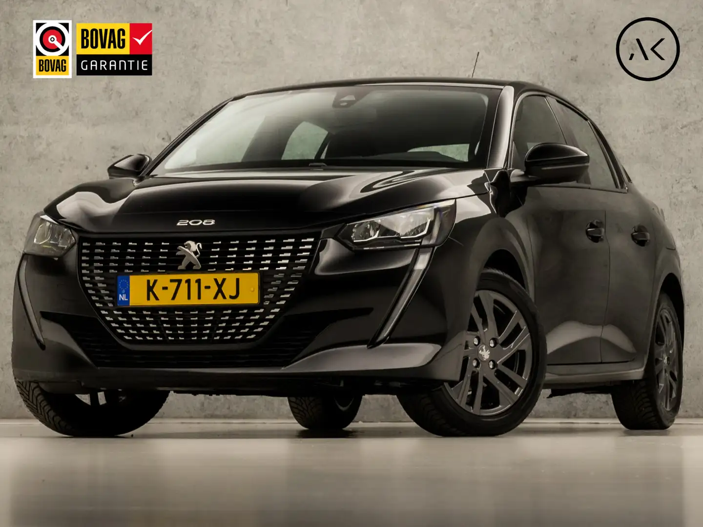 Peugeot 208 1.2 PureTech Sport (APPLE CARPLAY, GROOT NAVI, PAR Zwart - 1