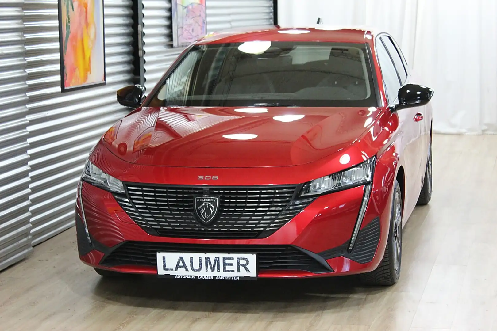 Peugeot 308 SW PureTech 130 S&S 6-Gang-Manuell Allure Rot - 2